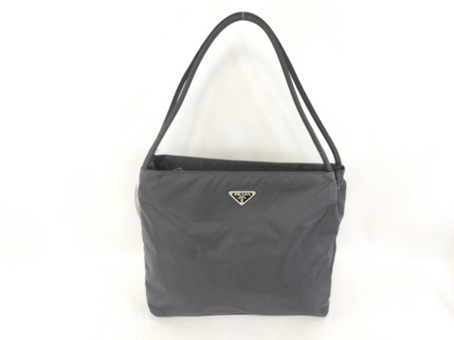 PRADA nylon hand tote bag