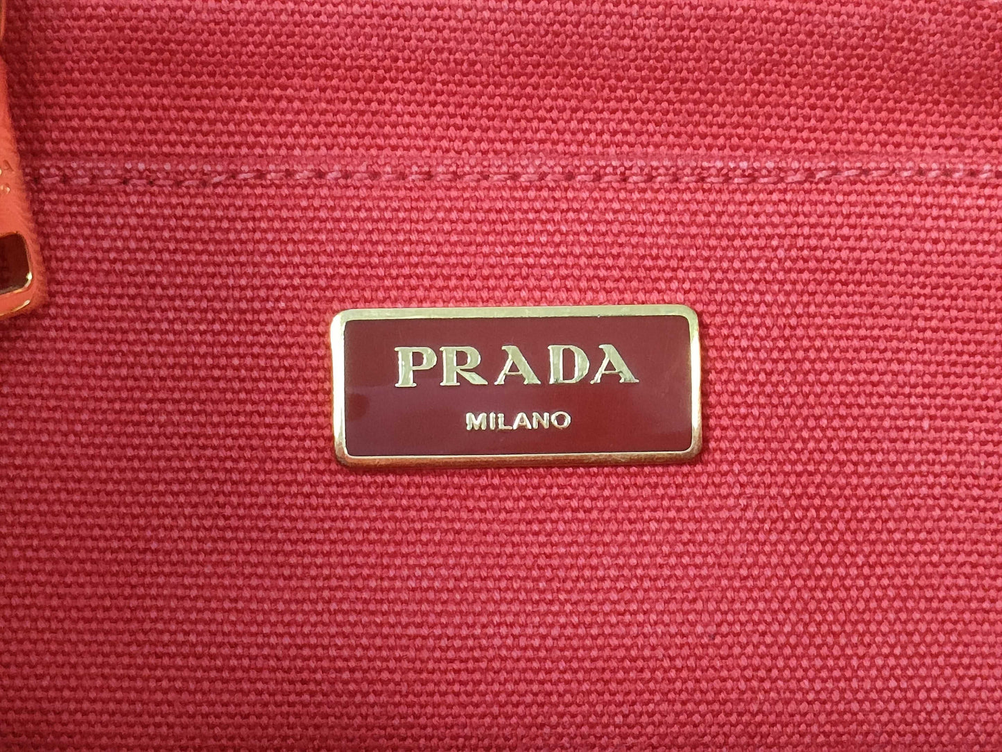 PRADA Canapa Handbag Handbag