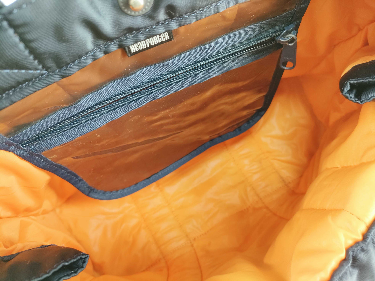 HEAD PORTER nylon handbag tote bag