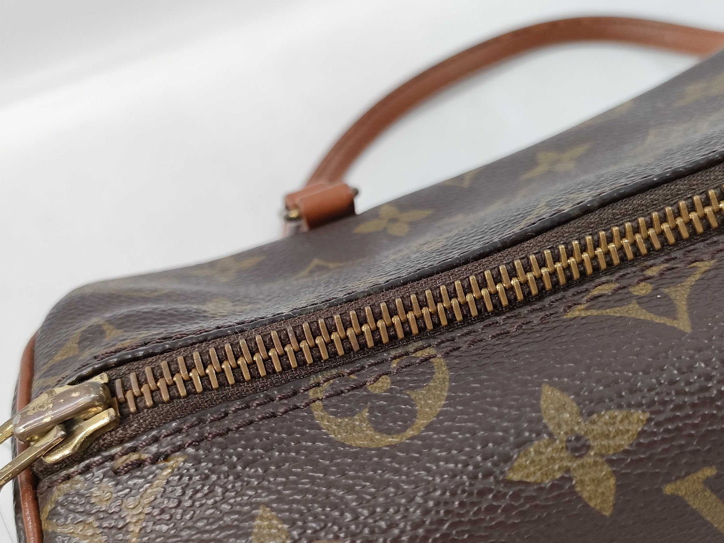 LOUIS VUITTON Monogram Papillon 30 Old Tote Bag