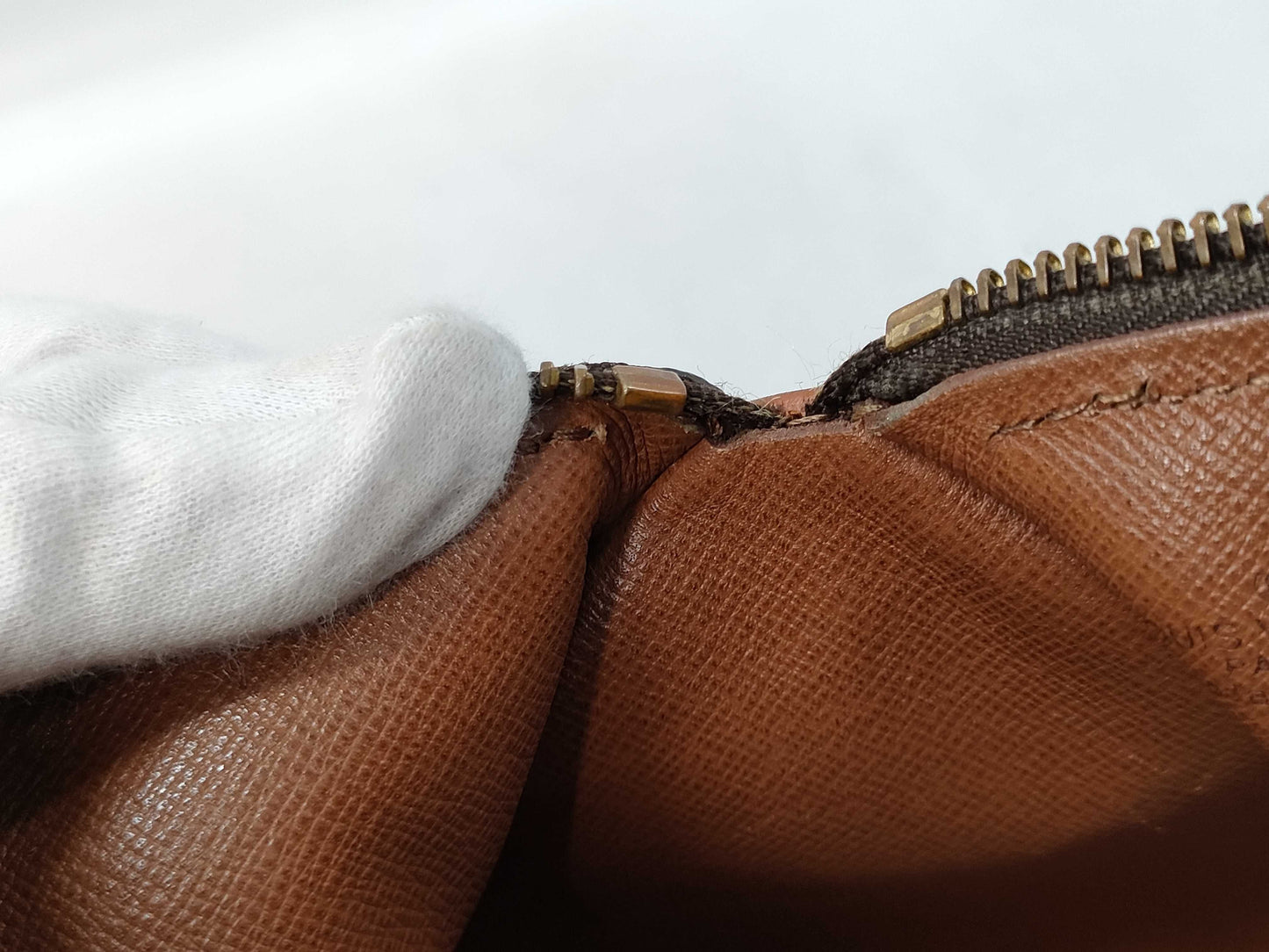 LOUIS VUITTON Monogram Papillon 30 Old Tote Bag