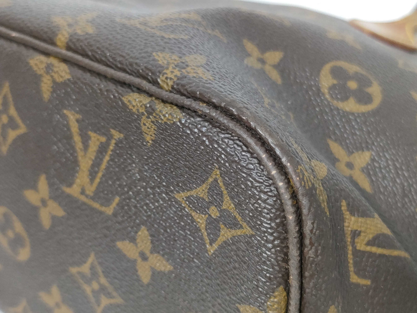 LOUIS VUITTON VI0080 Monogram M40155 Neverfull PM Old Model Tote Bag