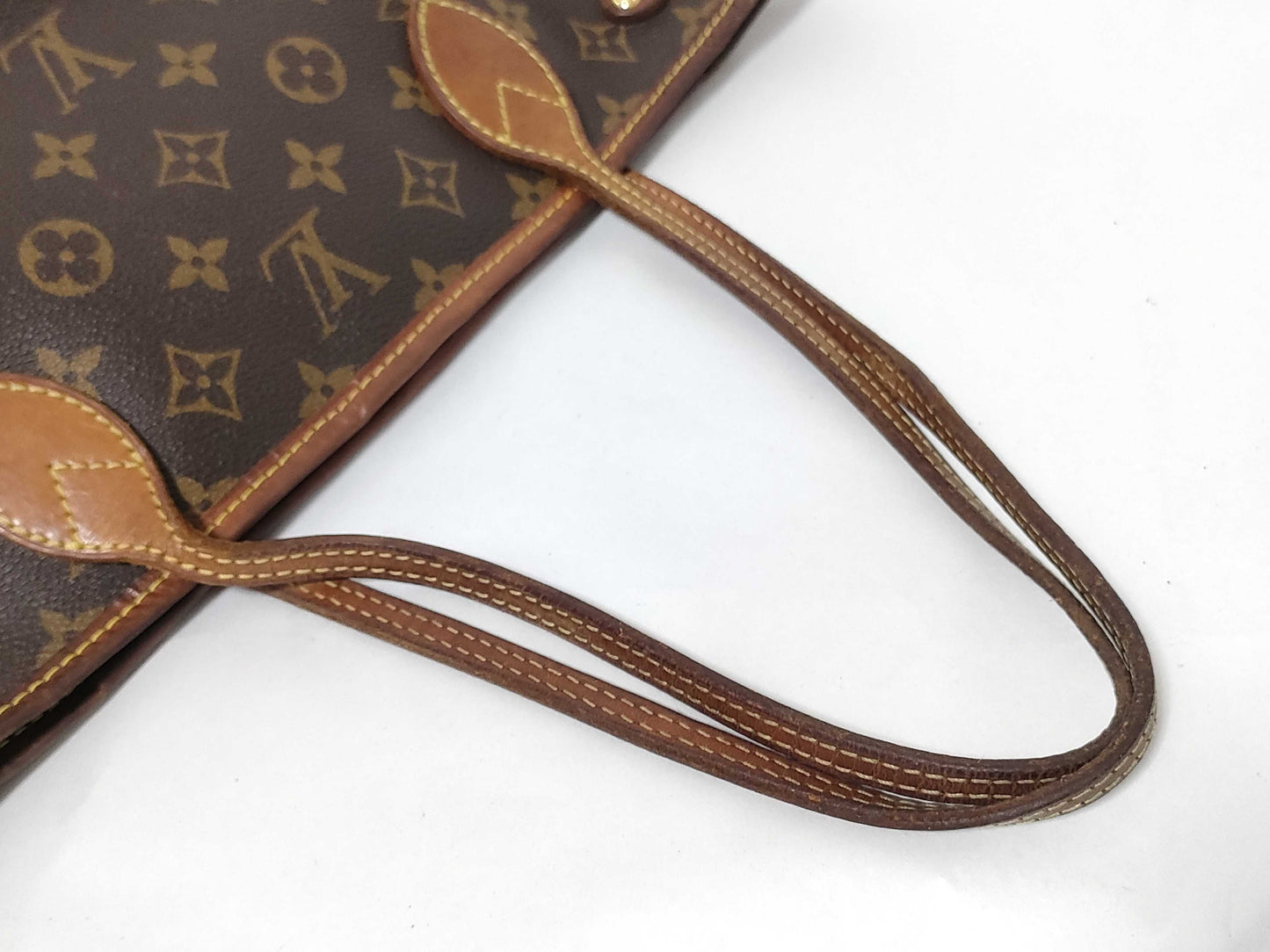 LOUIS VUITTON VI0080 Monogram M40155 Neverfull PM Old Model Tote Bag