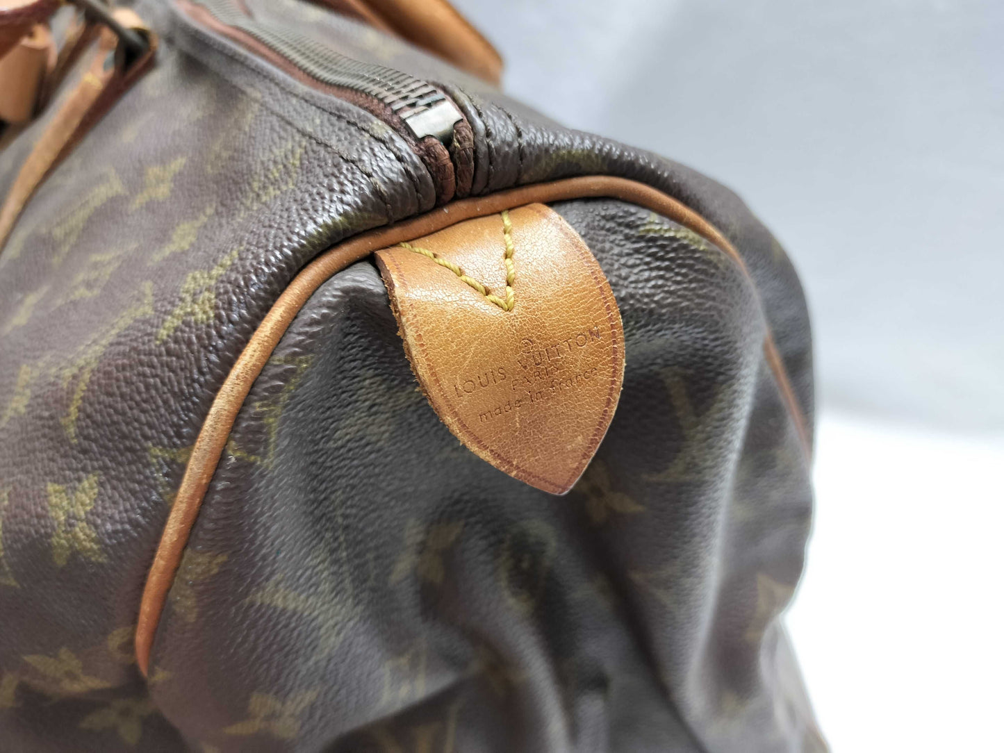 LOUIS VUITTON Unidentified Monogram M41428 Keepall 45 Boston Bag