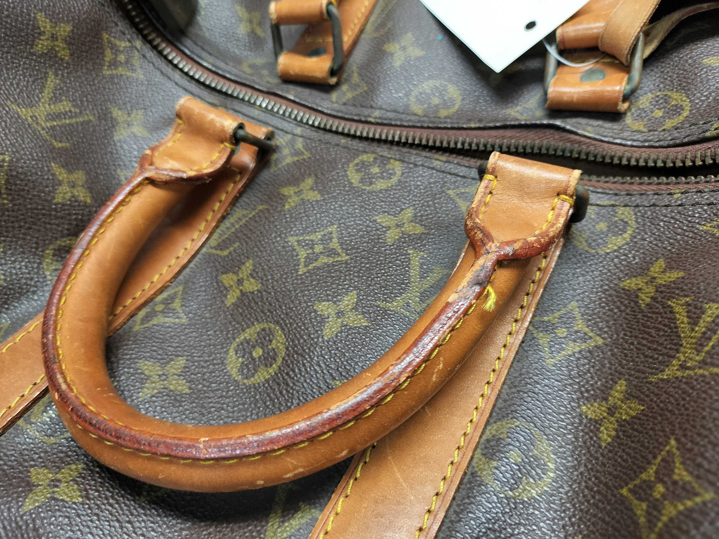 LOUIS VUITTON Unidentified Monogram M41428 Keepall 45 Boston Bag