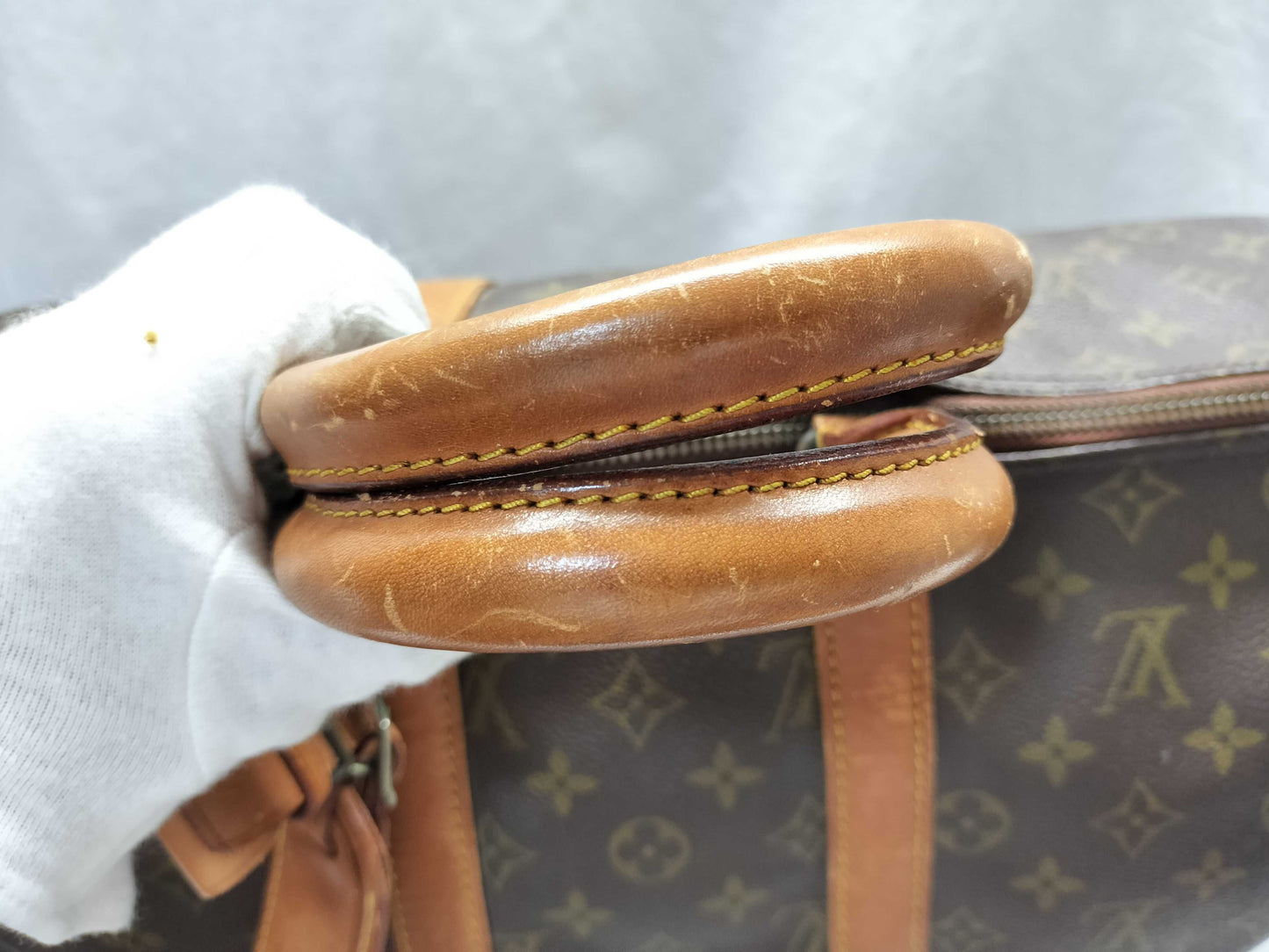 LOUIS VUITTON Unidentified Monogram M41428 Keepall 45 Boston Bag