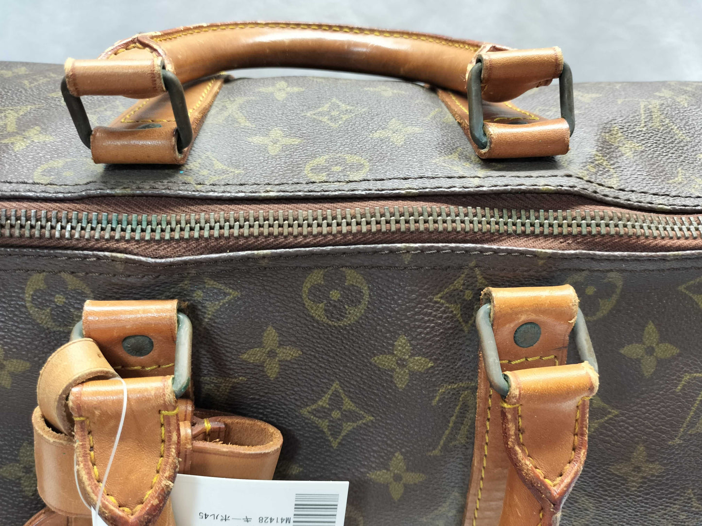 LOUIS VUITTON Unidentified Monogram M41428 Keepall 45 Boston Bag