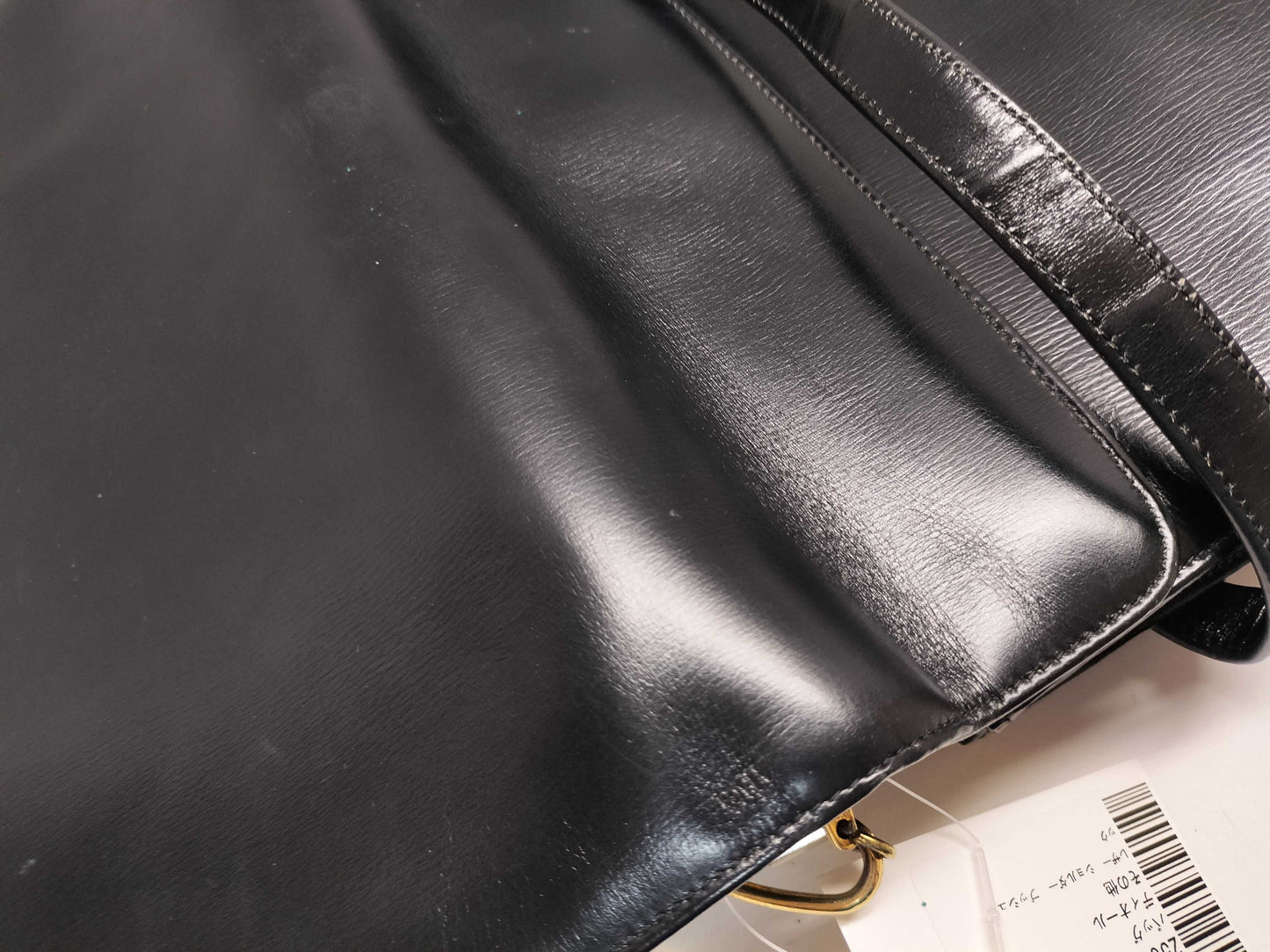 Dior Leather Shoulder Push Lock Shoulder Bag