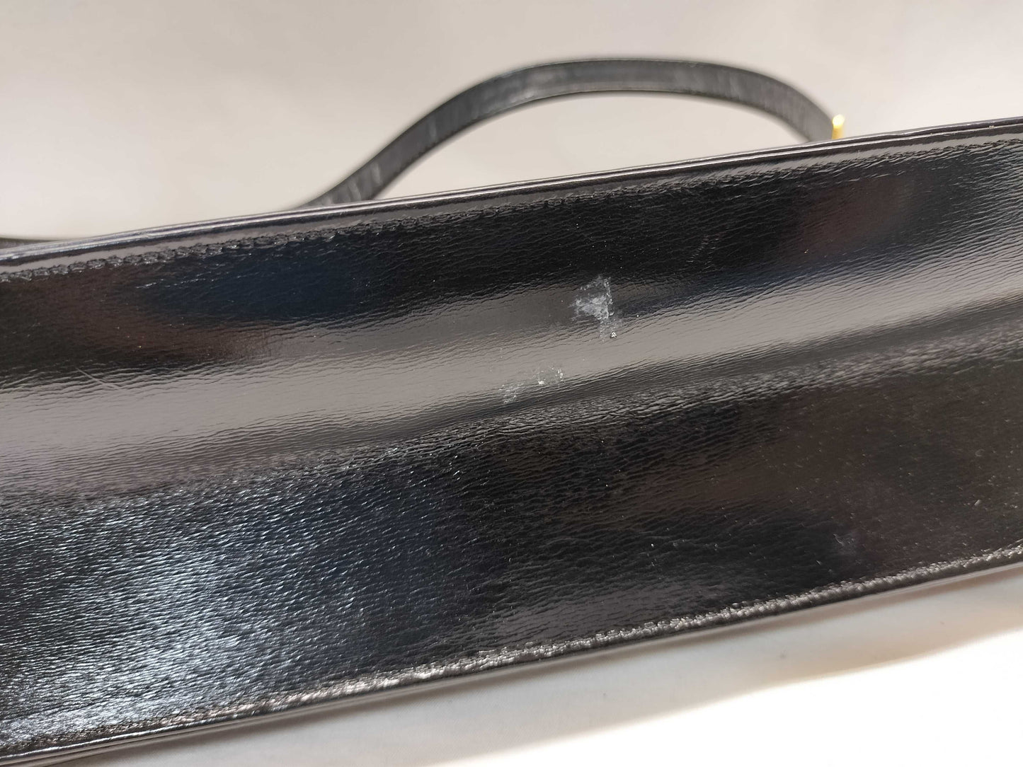 Dior Leather Shoulder Push Lock Shoulder Bag
