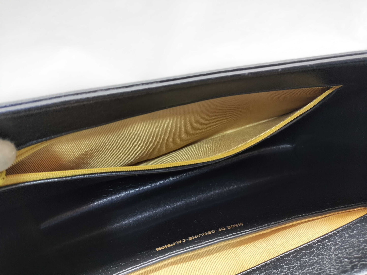 Dior Leather Shoulder Push Lock Shoulder Bag