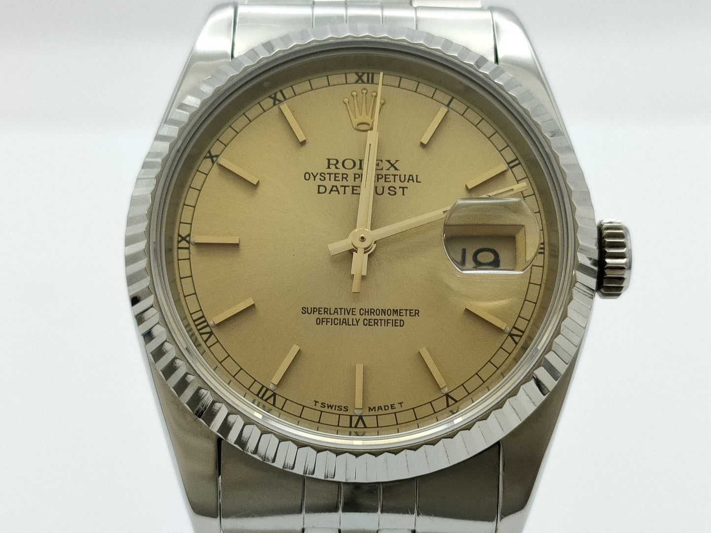 ROLEX 16234 L984296 Champagne Dial Men's Watch