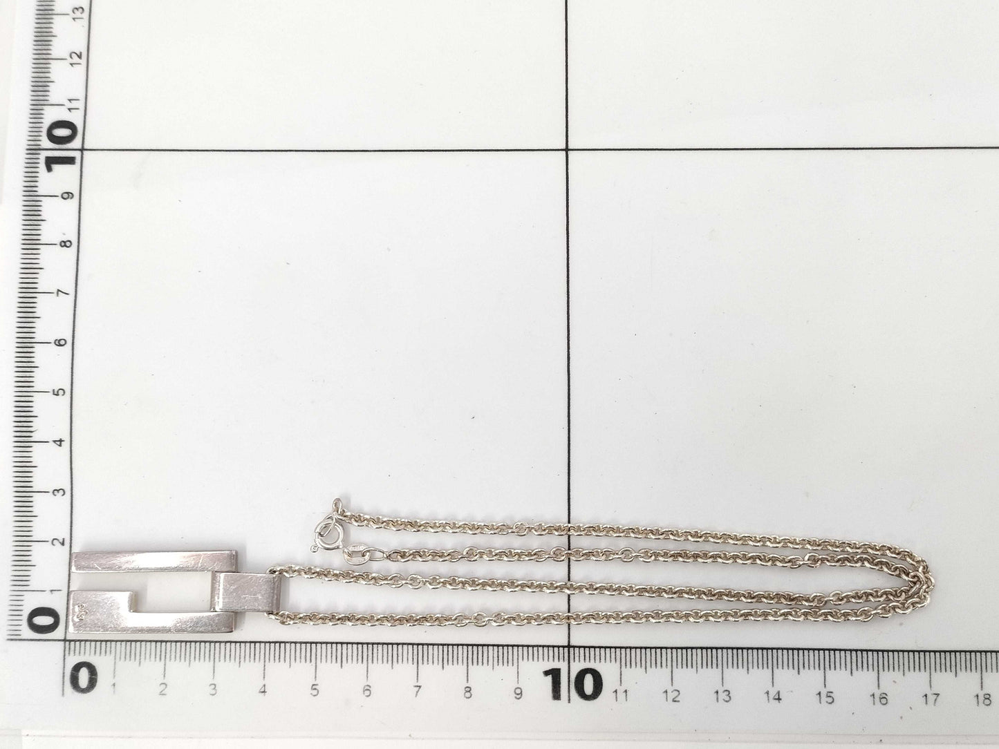GUCCI 925 Necklace SV925 20.6g Necklace