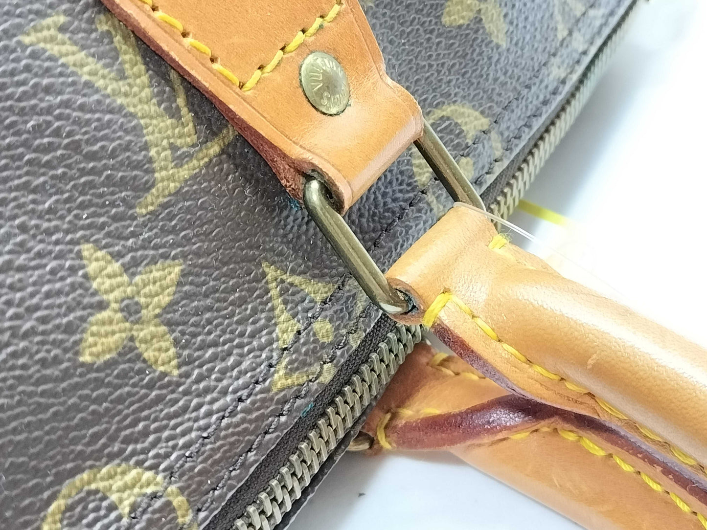 LOUIS VUITTON VI873 Monogram M41524 Monogram Speedy 35 Boston Bag
