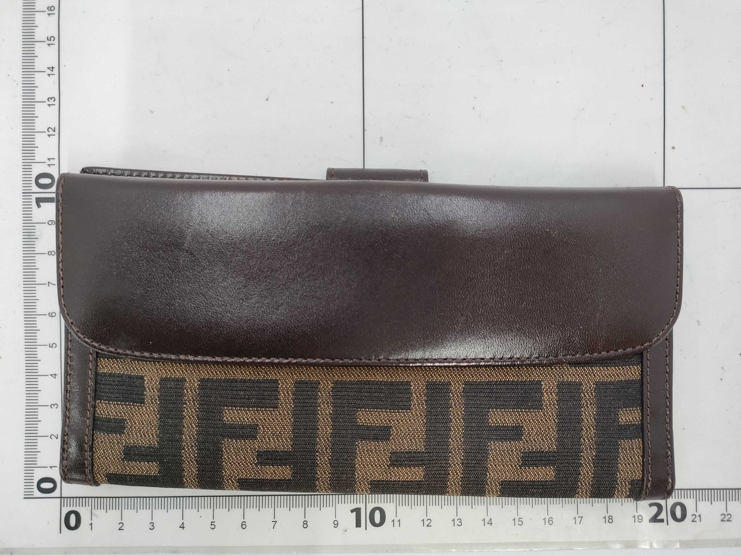 FENDI Zucca/Bifold/Wallet Wallet