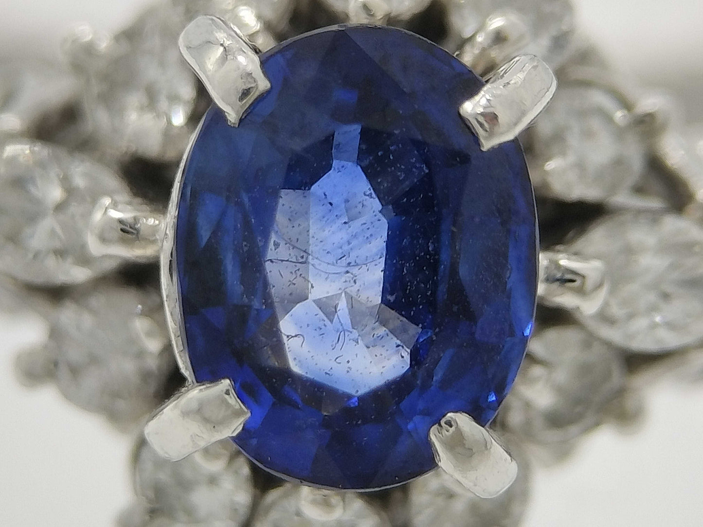 S 0.68ct D 0.23ct PT900 4.4g Ring