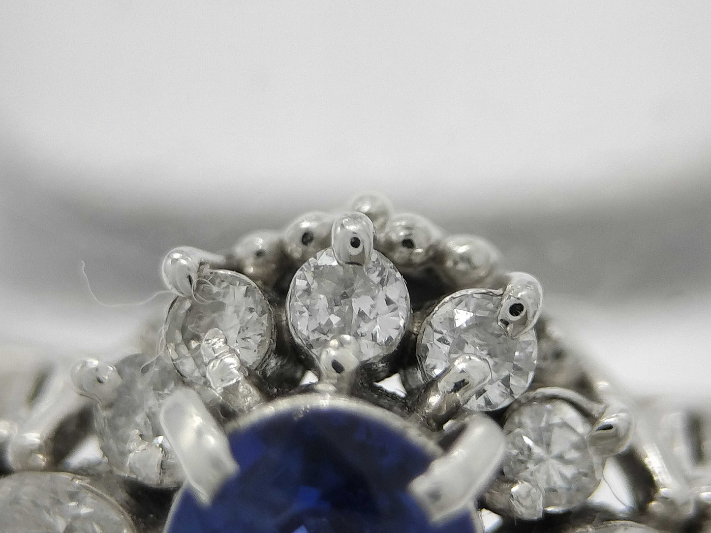 S 0.68ct D 0.23ct PT900 4.4g Ring