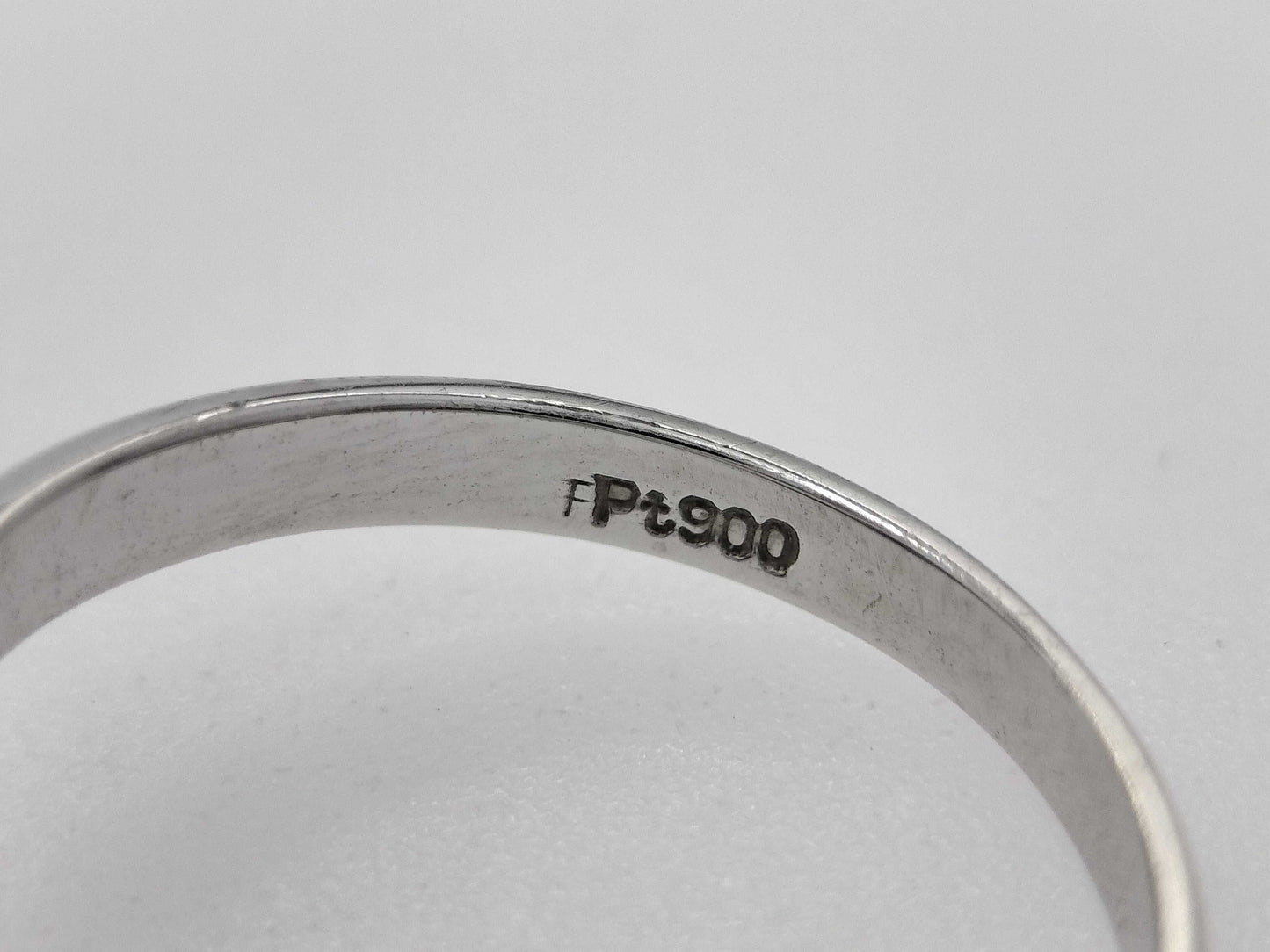 S 0.68ct D 0.23ct PT900 4.4g Ring