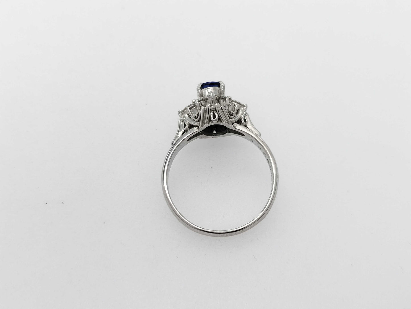 S 0.68ct D 0.23ct PT900 4.4g Ring