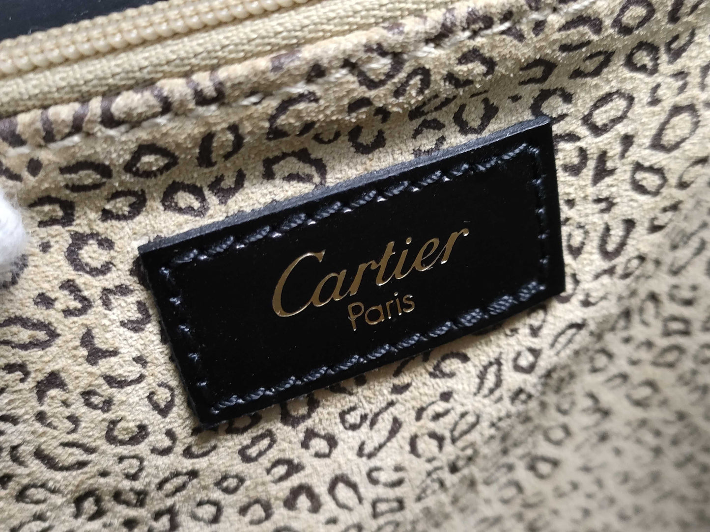 Cartier Panthère G hardware/2-way/leather handbag