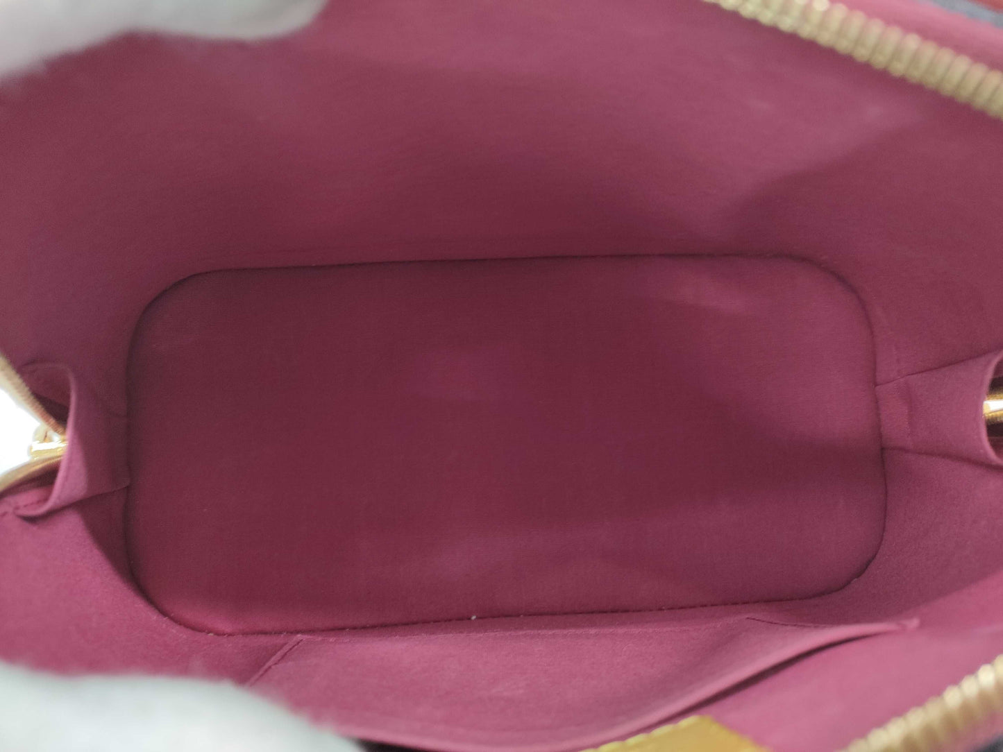 LOUIS VUITTON Vernis Alma BB Handbag
