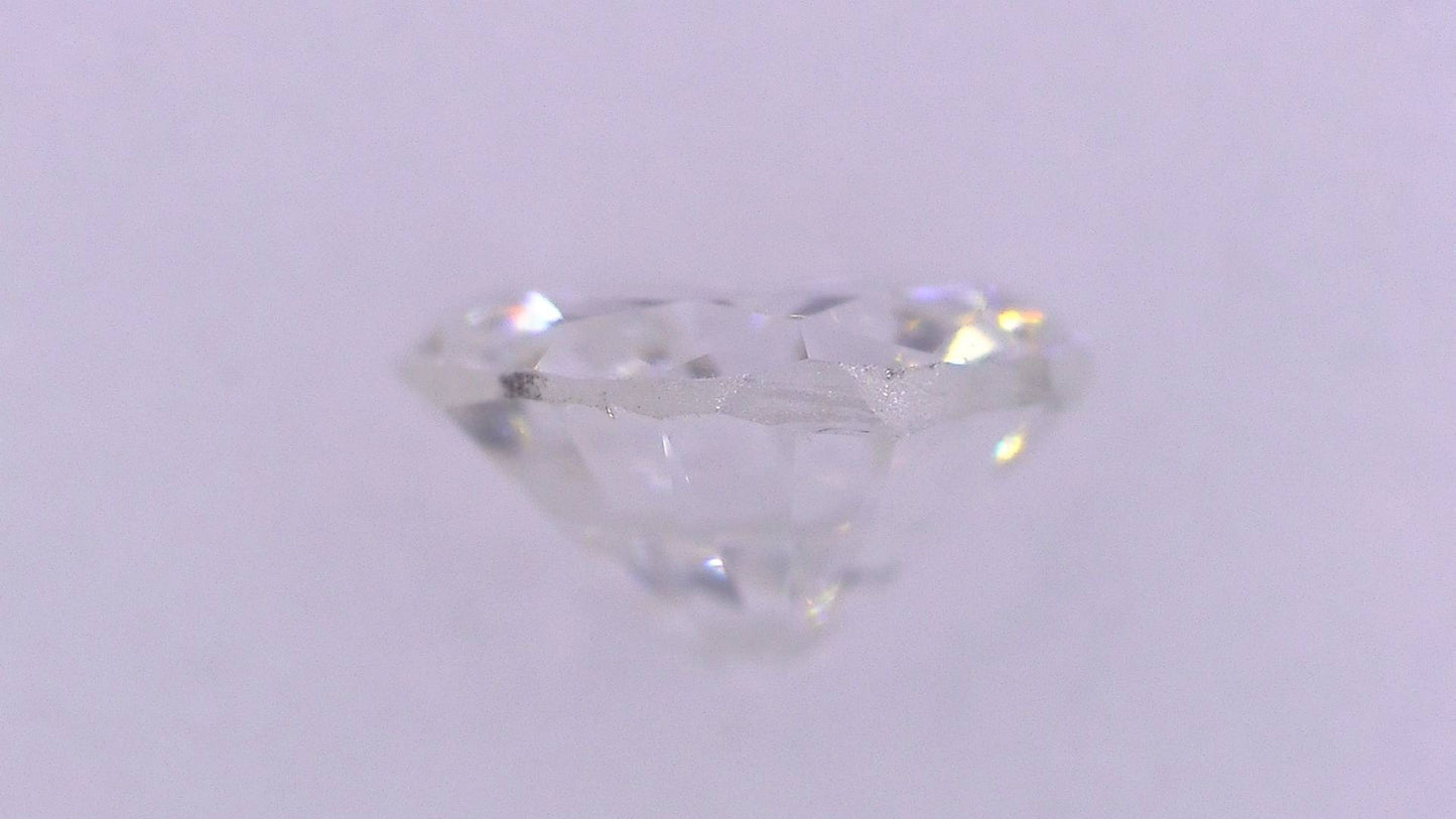 0.203ct F SI-1 FAIR/GD/FR MEDIUM BLUE NATURAL 3.69-3.81X2.28mm Diamond Loose