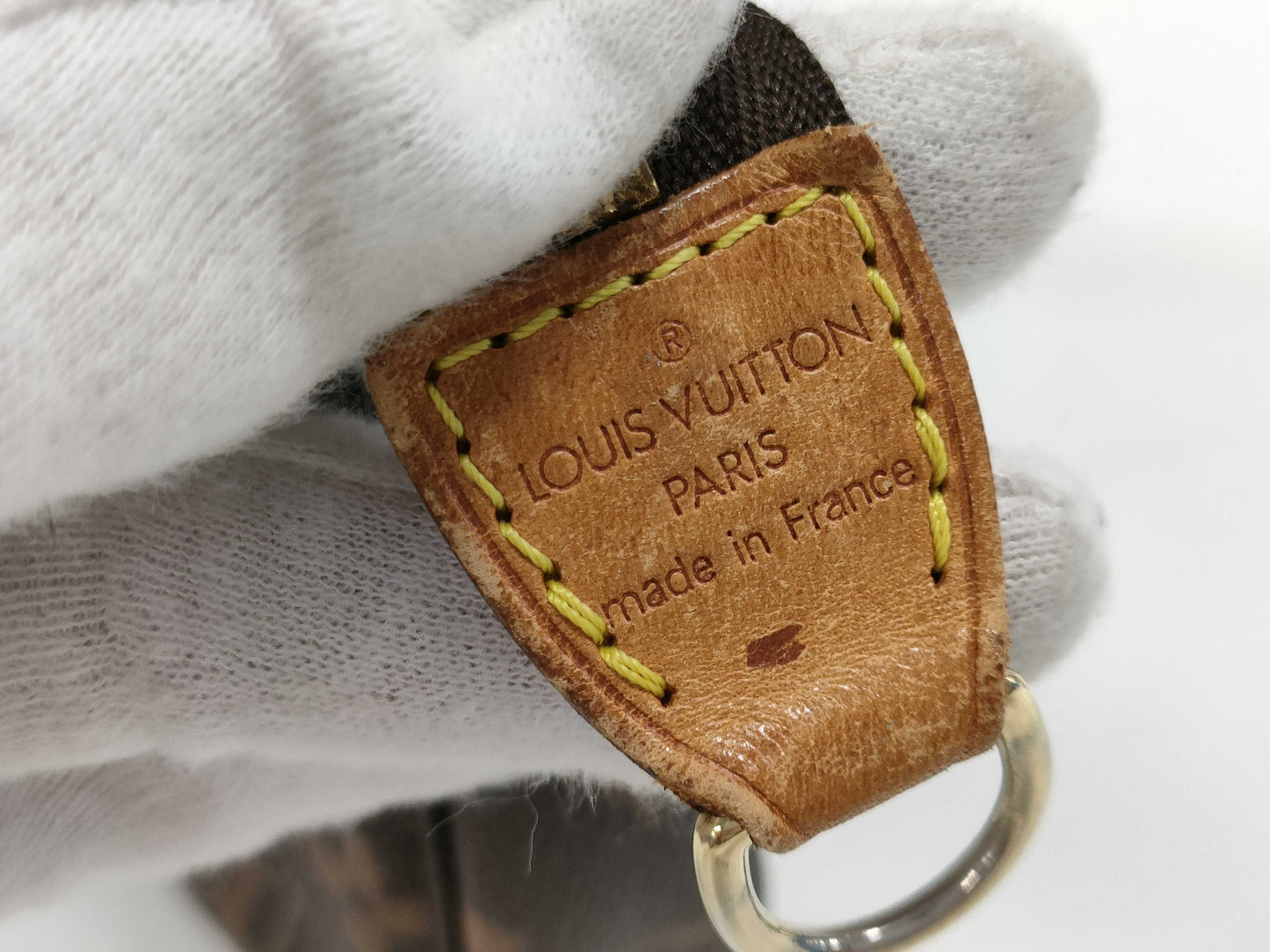 LOUIS VUITTON Monogram Accessoires Handbag with Separate Stitch