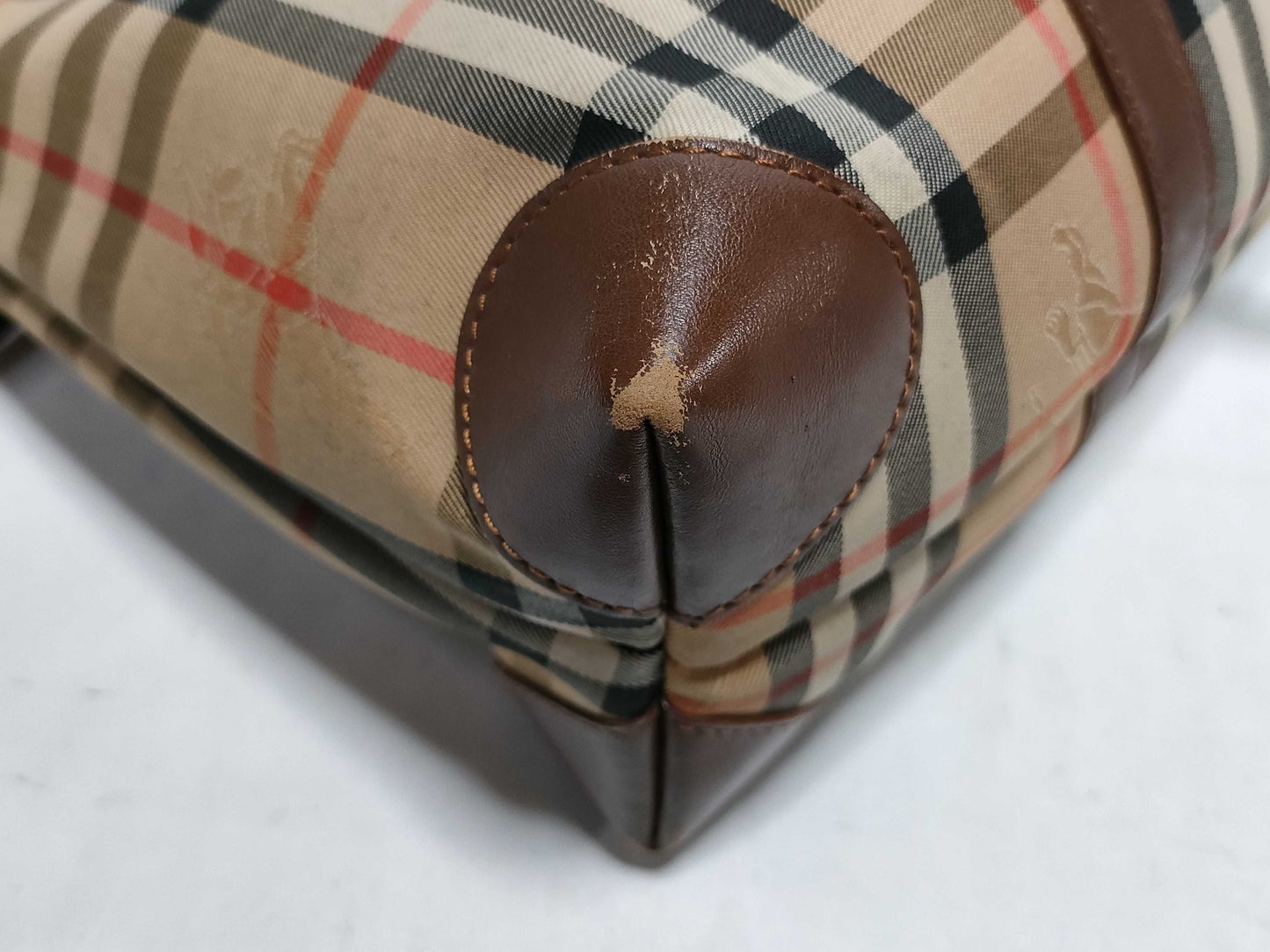 BURBERRY Nova Check Tote Bag