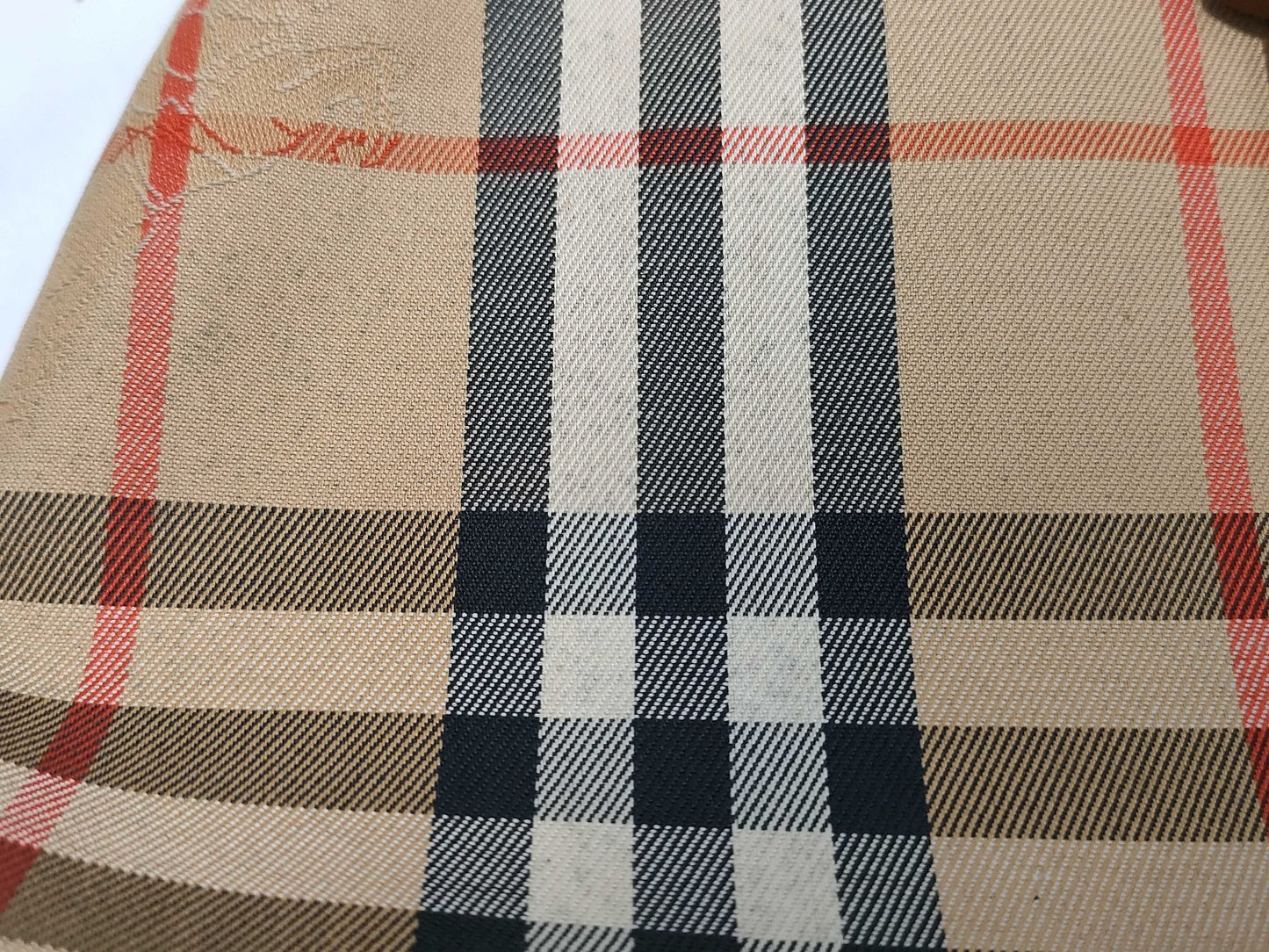 BURBERRY Nova Check Tote Bag