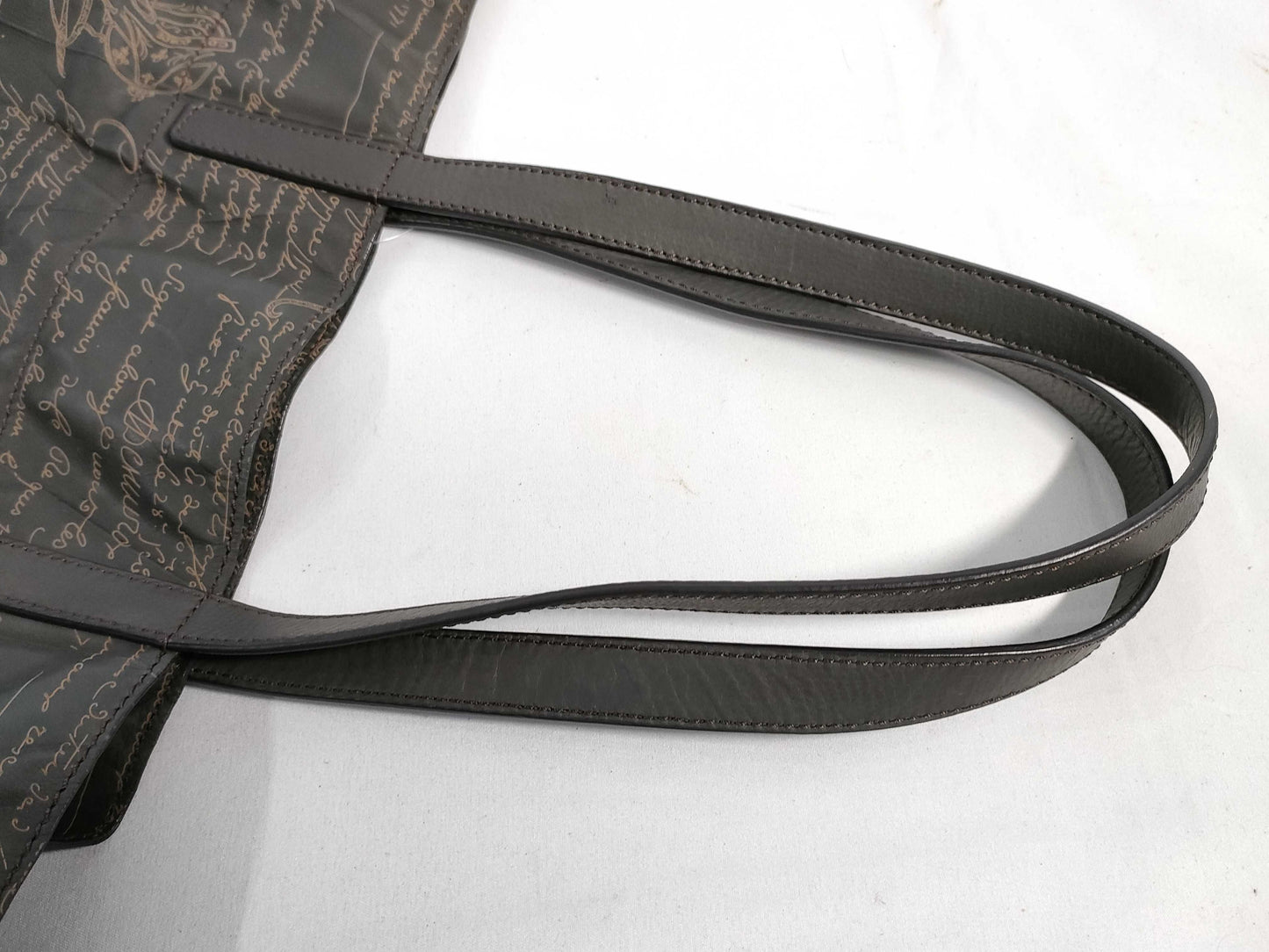 Berluti Nylon Tote Brown Tote Bag