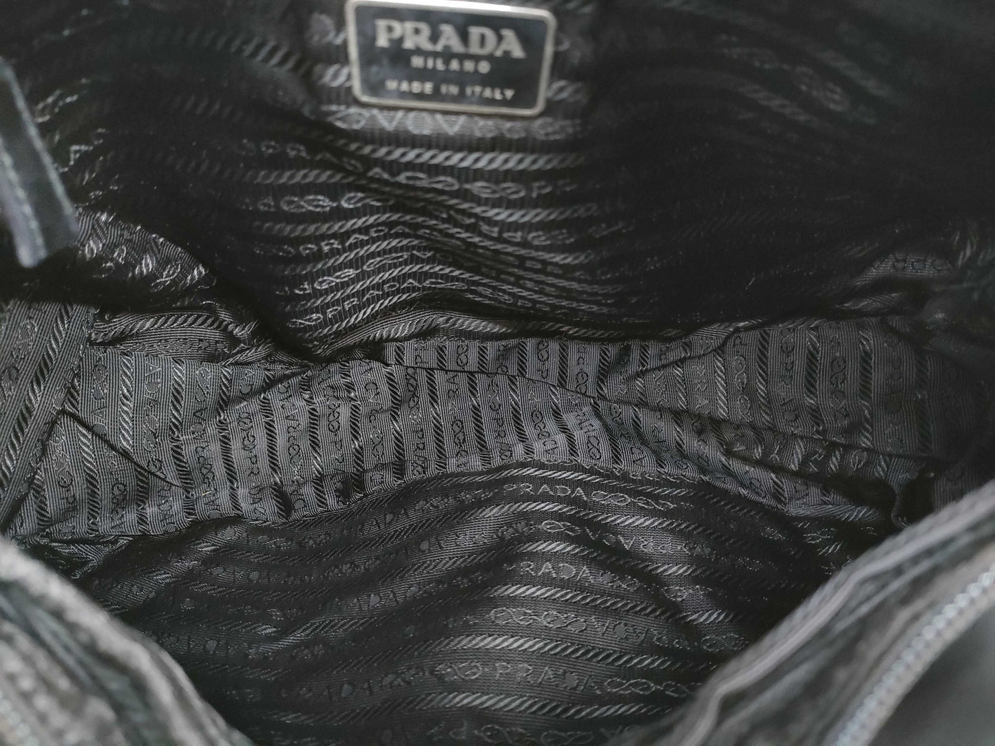 PRADA nylon shoulder bag