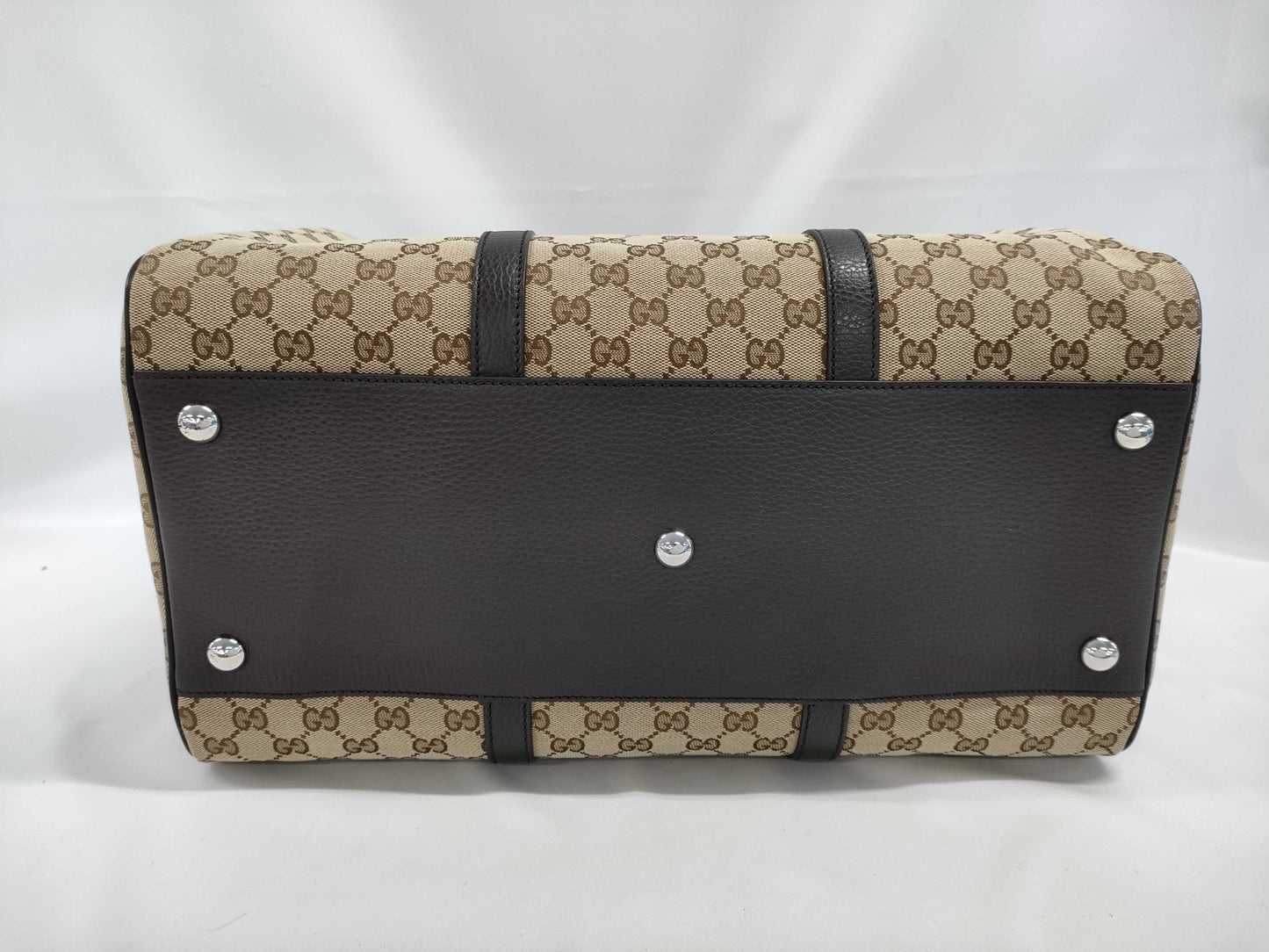 GUCCI GG Canvas 449167 Boston Bag