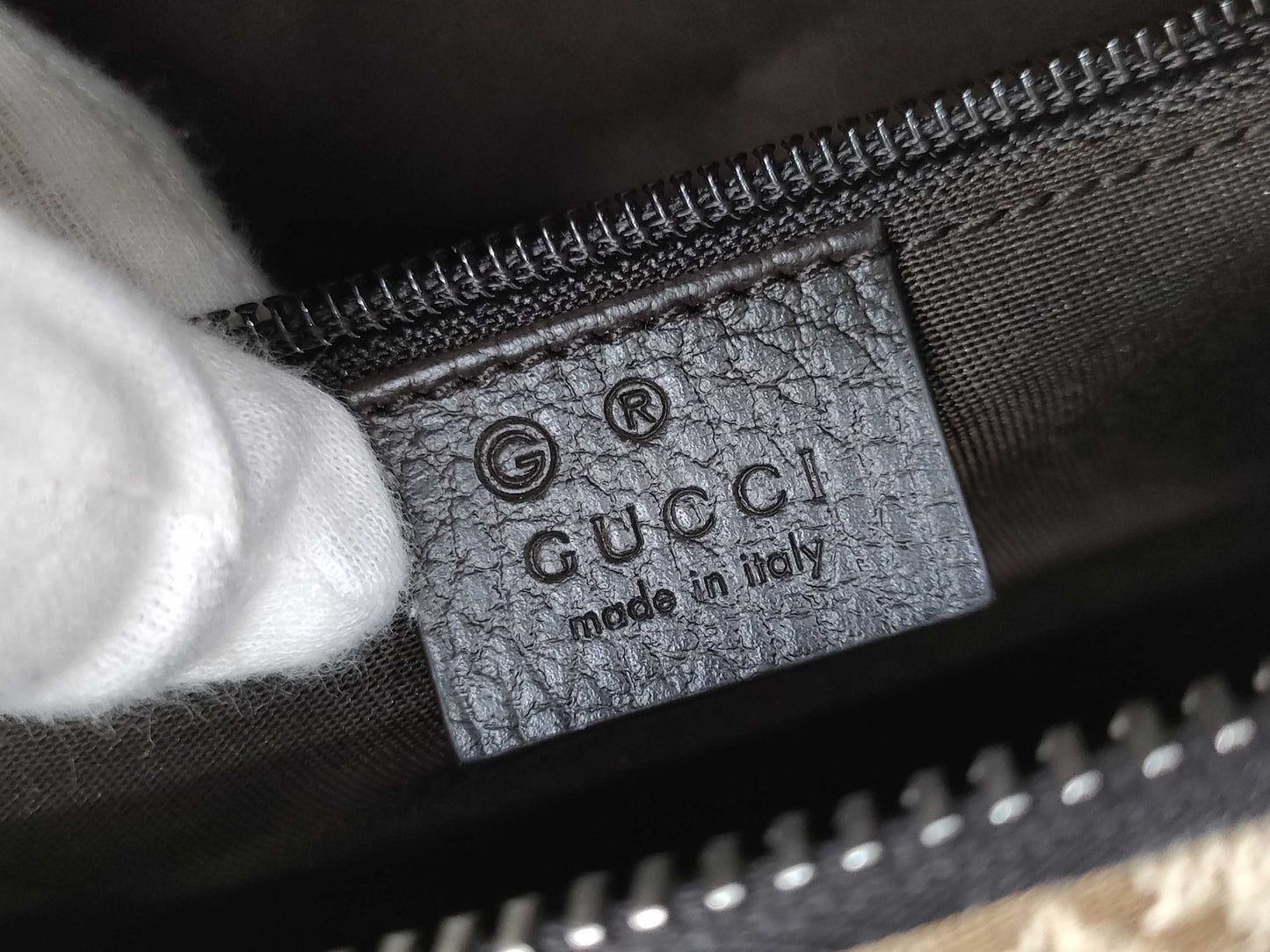 GUCCI GG Canvas 449167 Boston Bag