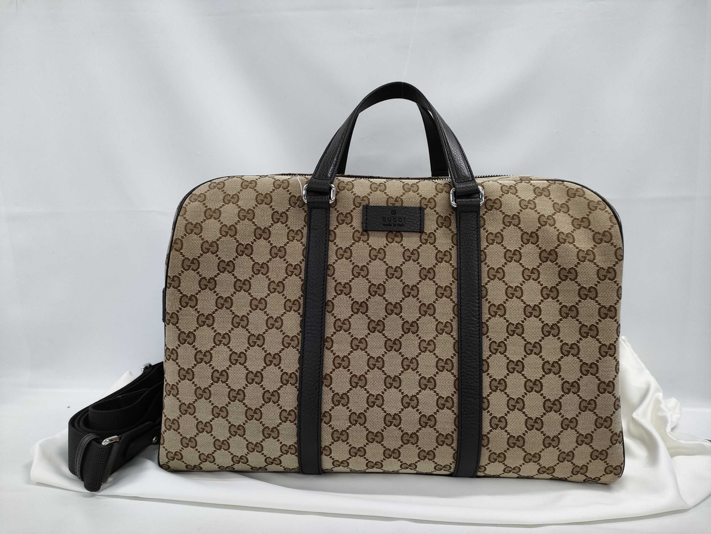 GUCCI GG Canvas 449167 Boston Bag