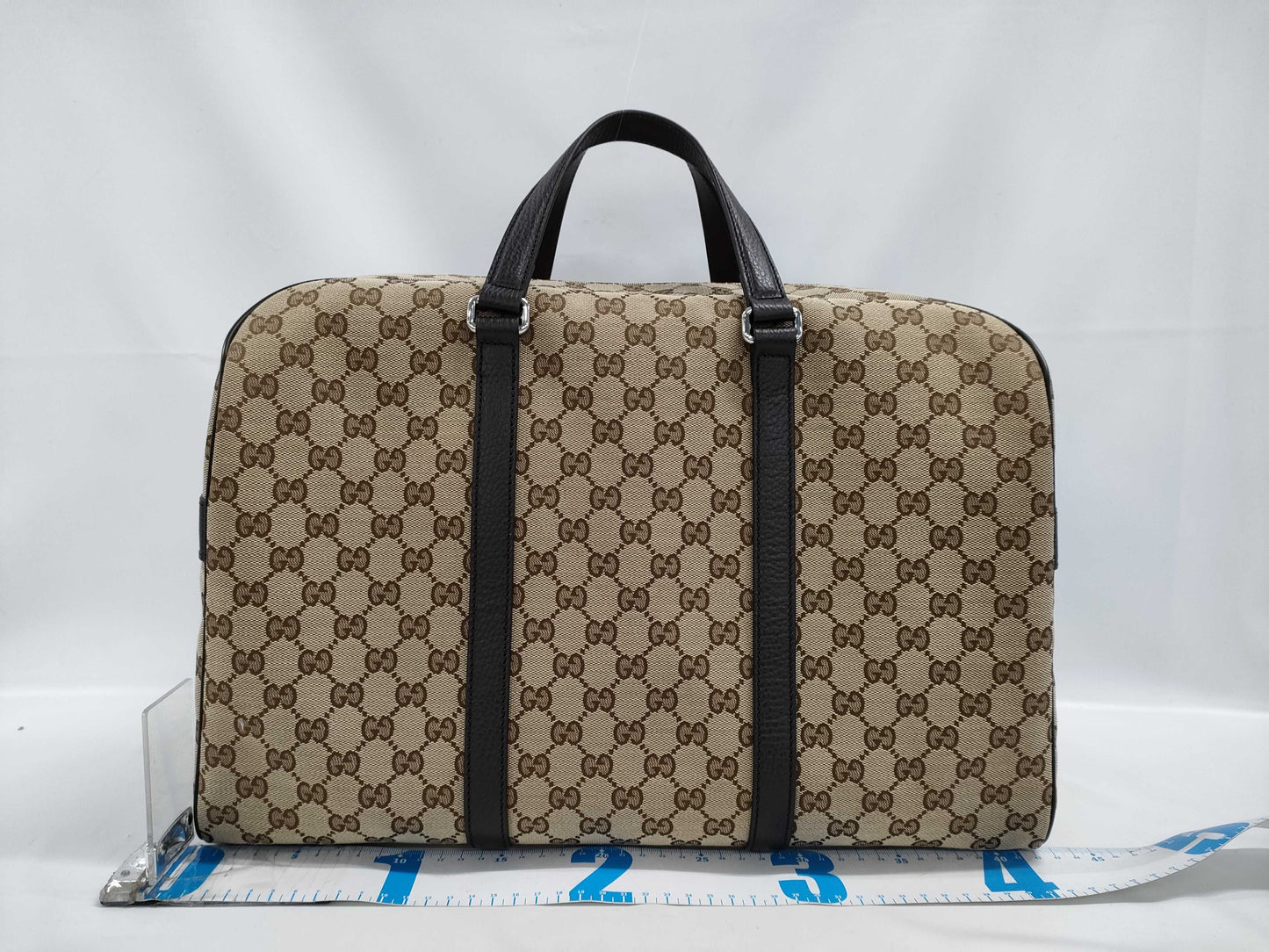 GUCCI GG Canvas 449167 Boston Bag