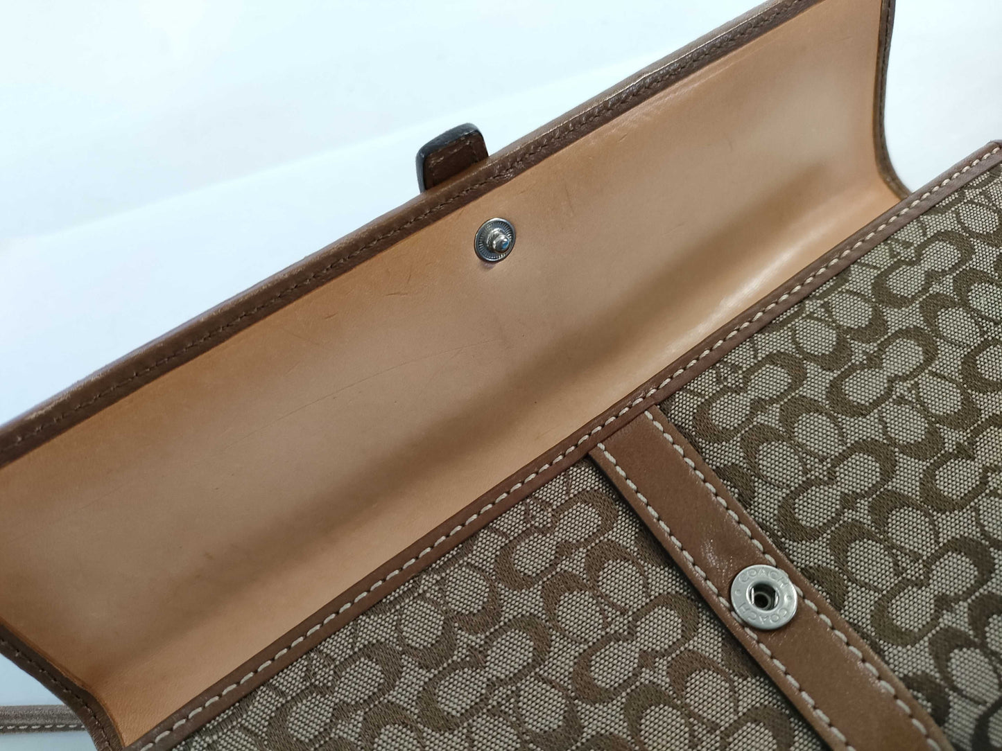 COACH Mini Signature Long Wallet