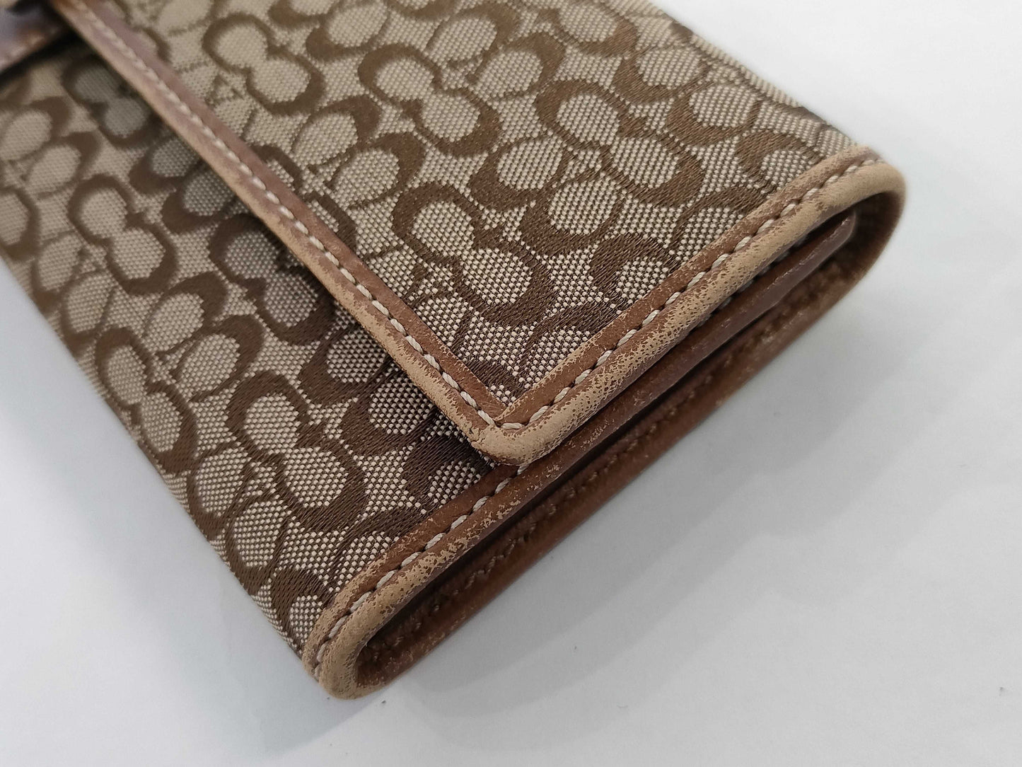 COACH Mini Signature Long Wallet