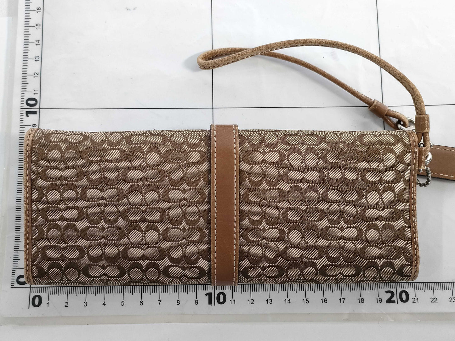 COACH Mini Signature Long Wallet
