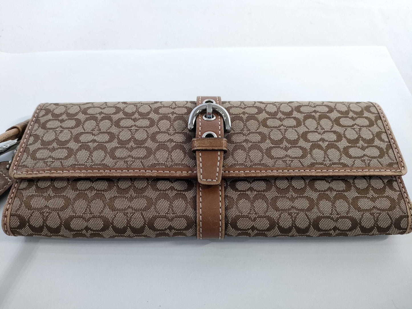 COACH Mini Signature Long Wallet