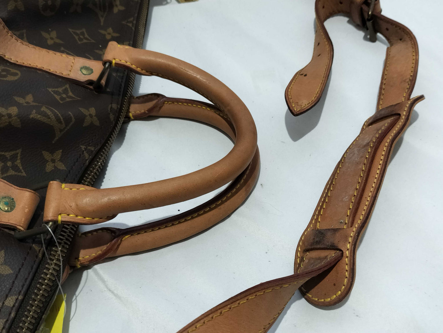 LOUIS VUITTON RFID Unverified SP1990 Monogram M41414 Keepall Bandouliere 55 Boston Bag