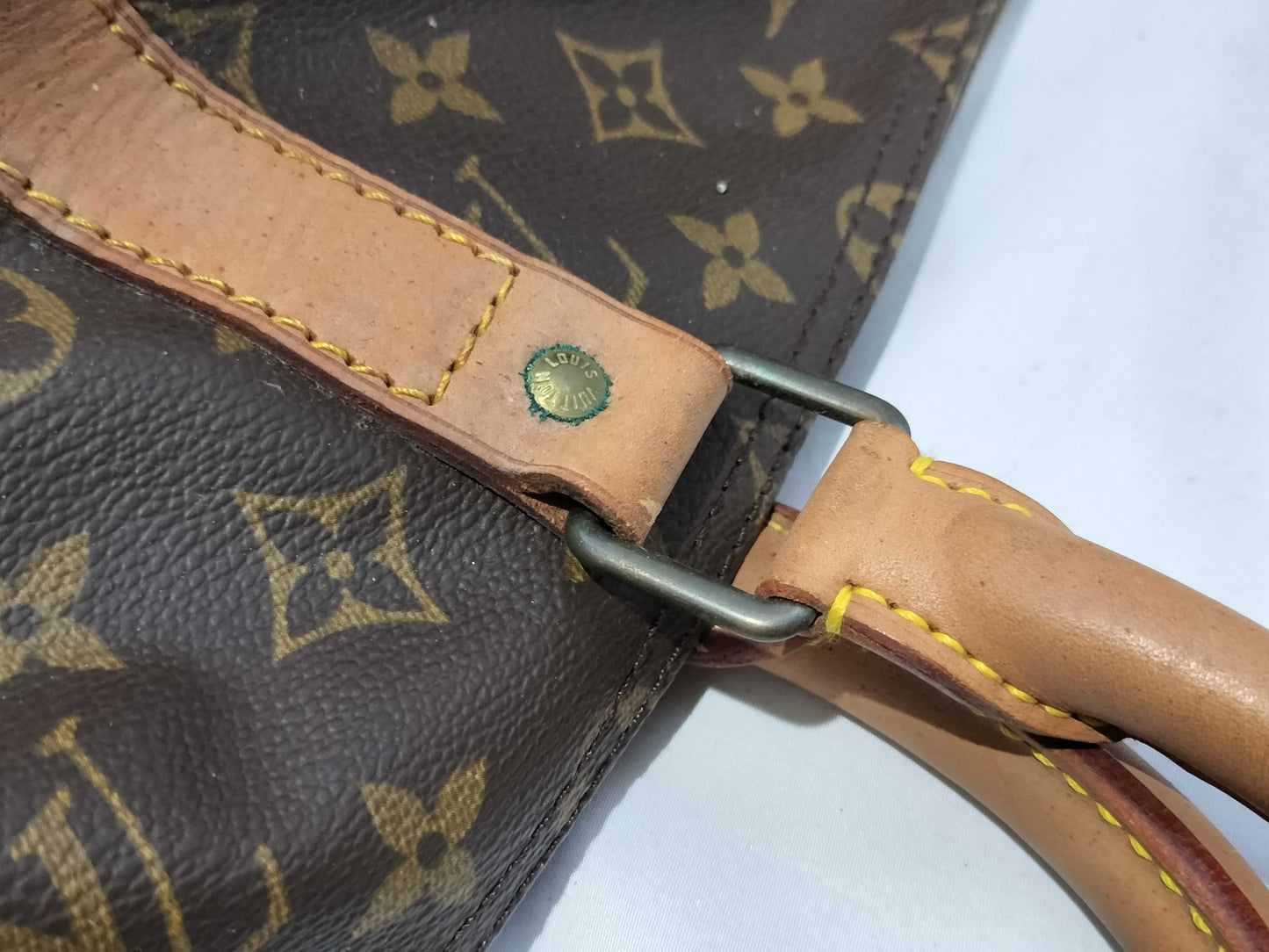 LOUIS VUITTON RFID Unverified SP1990 Monogram M41414 Keepall Bandouliere 55 Boston Bag