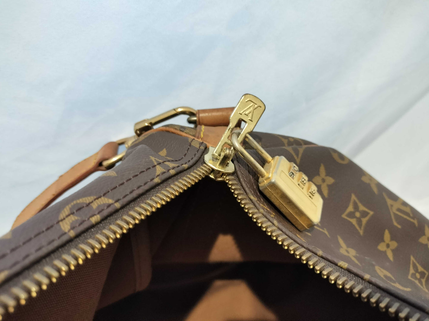 LOUIS VUITTON RFID Unverified SP1990 Monogram M41414 Keepall Bandouliere 55 Boston Bag