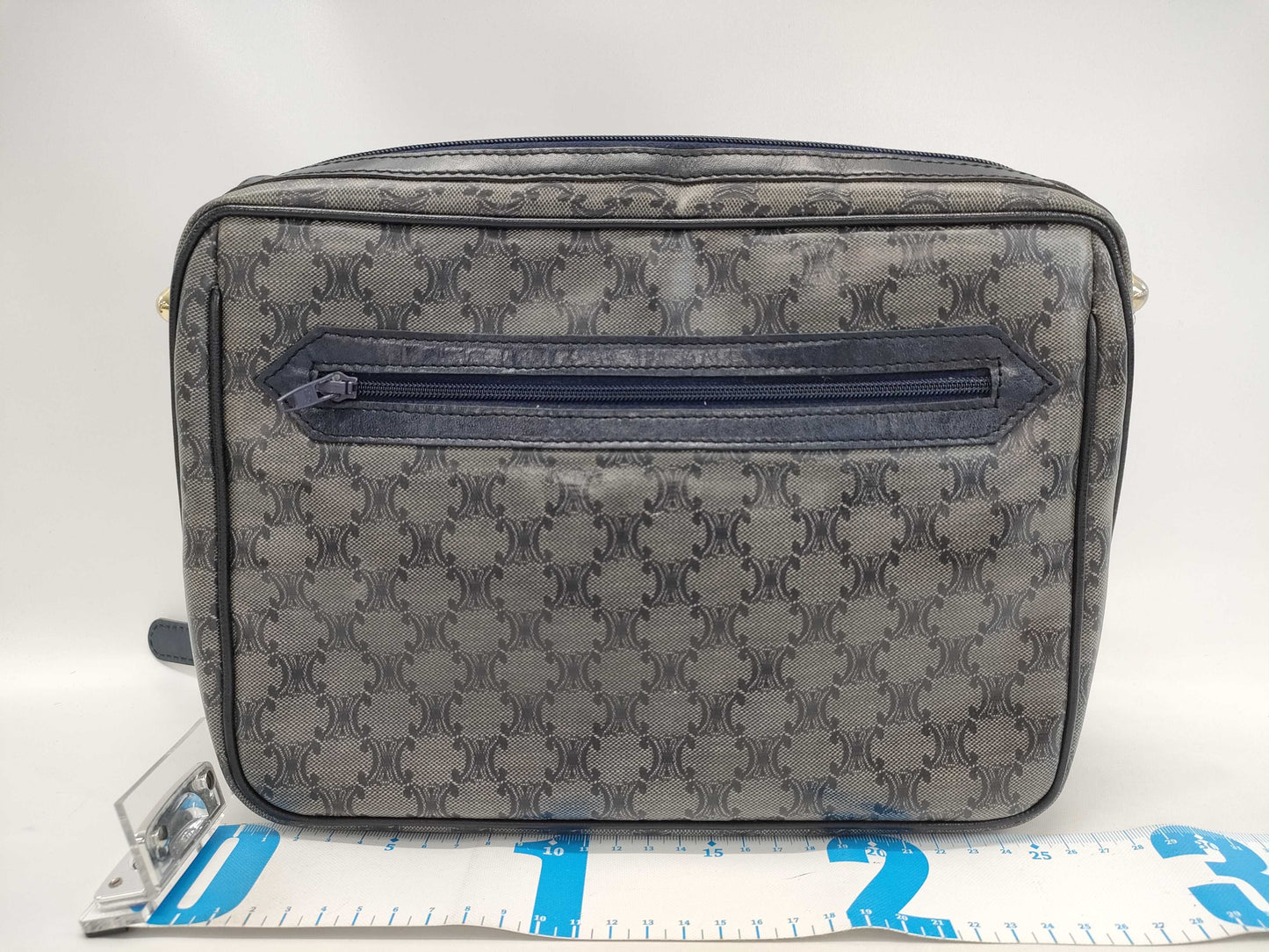 CELINE Shoulder Zipper Junk Shoulder Bag