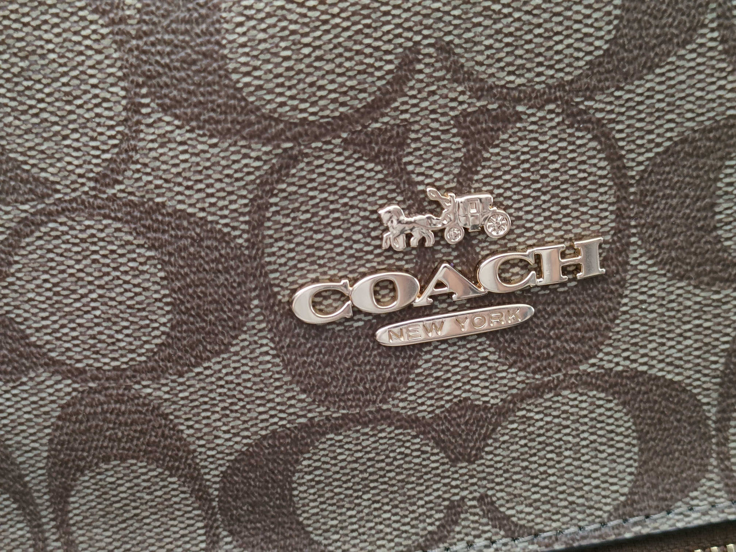 COACH Signature 2-way and other 3-piece shoulder bag set
