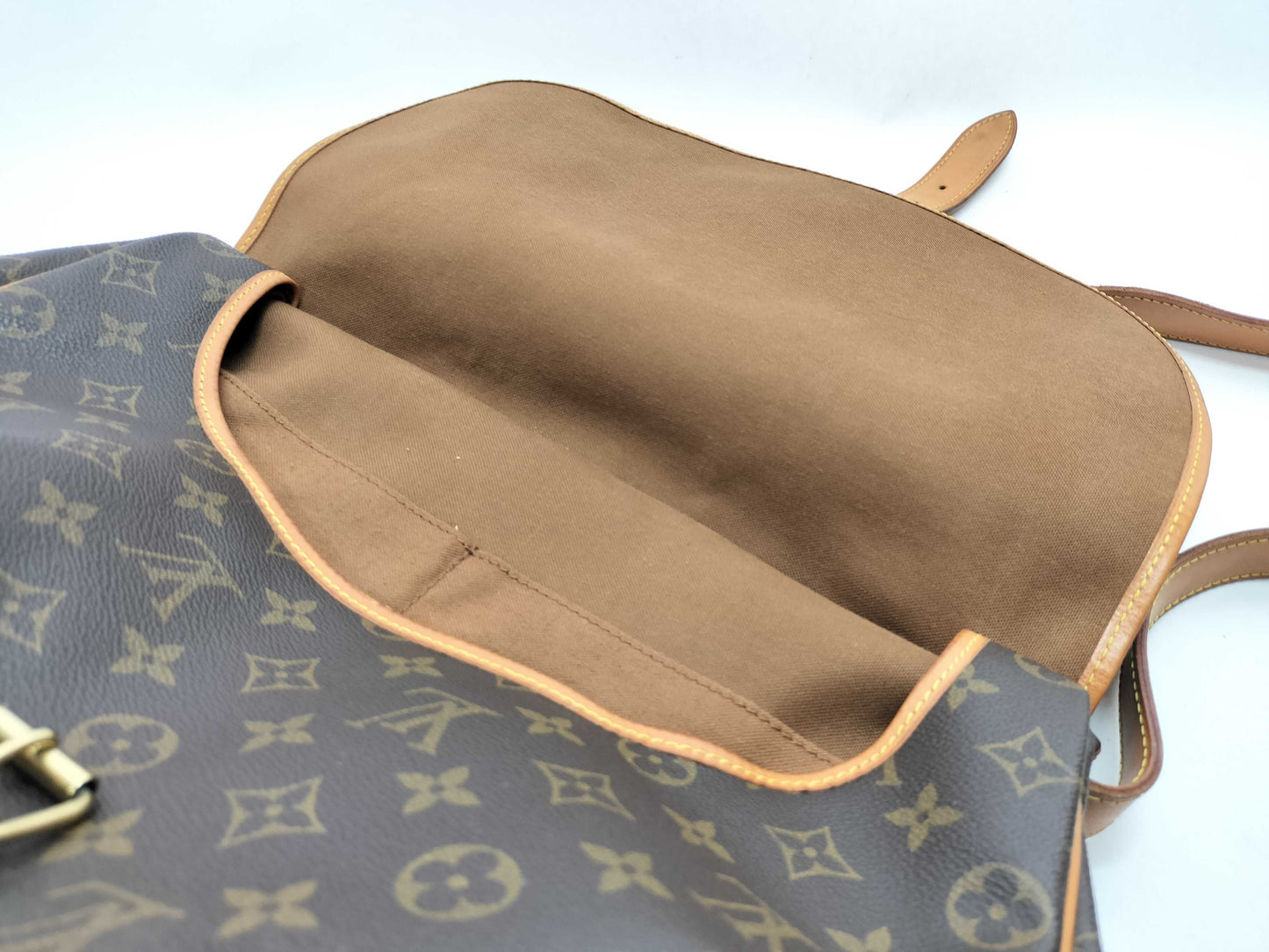 LOUIS VUITTON AR 1903 Monogram Saumur Shoulder Bag