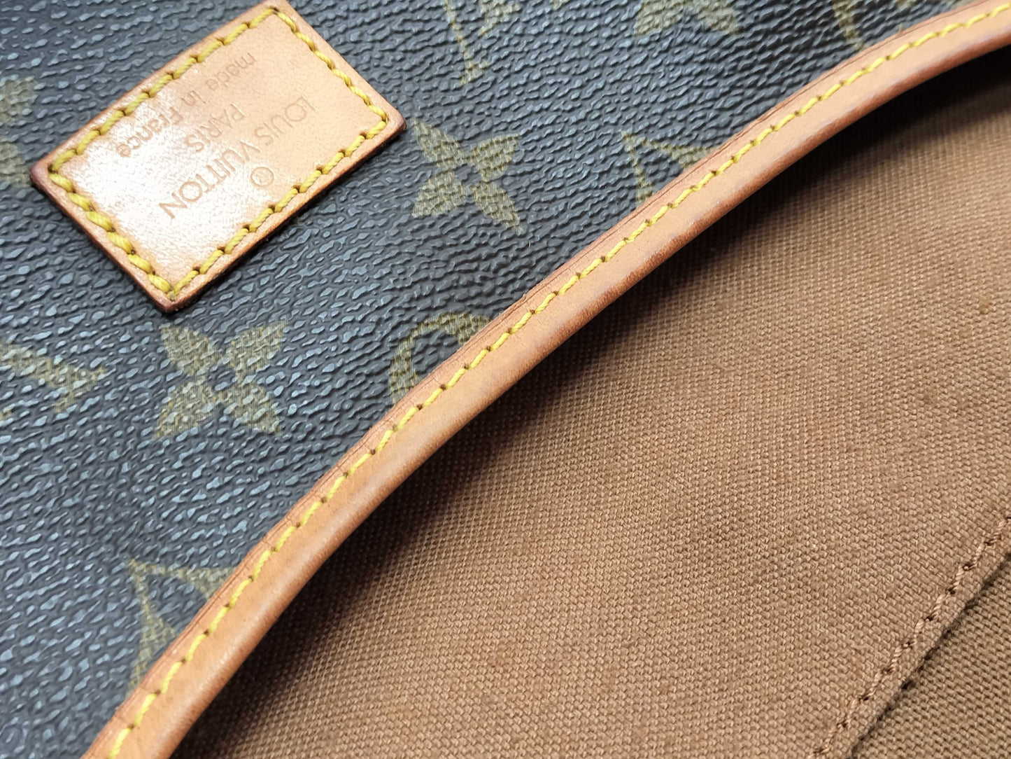 LOUIS VUITTON AR 1903 Monogram Saumur Shoulder Bag