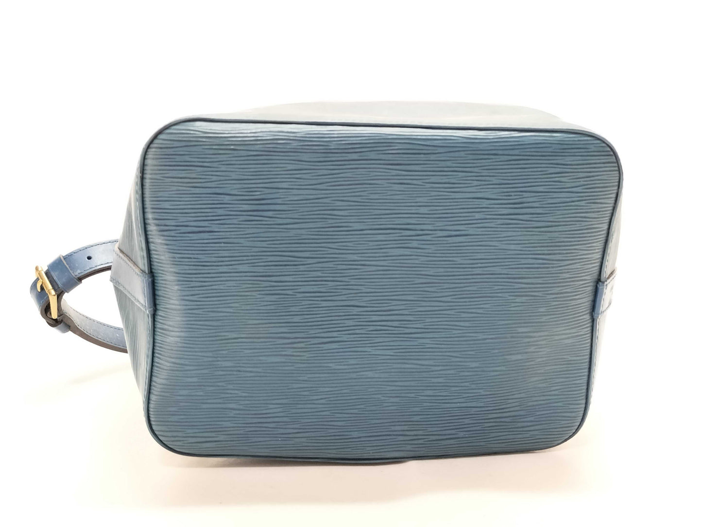 LOUIS VUITTON AR 0975 Epi Petit Noe Blue Shoulder Bag