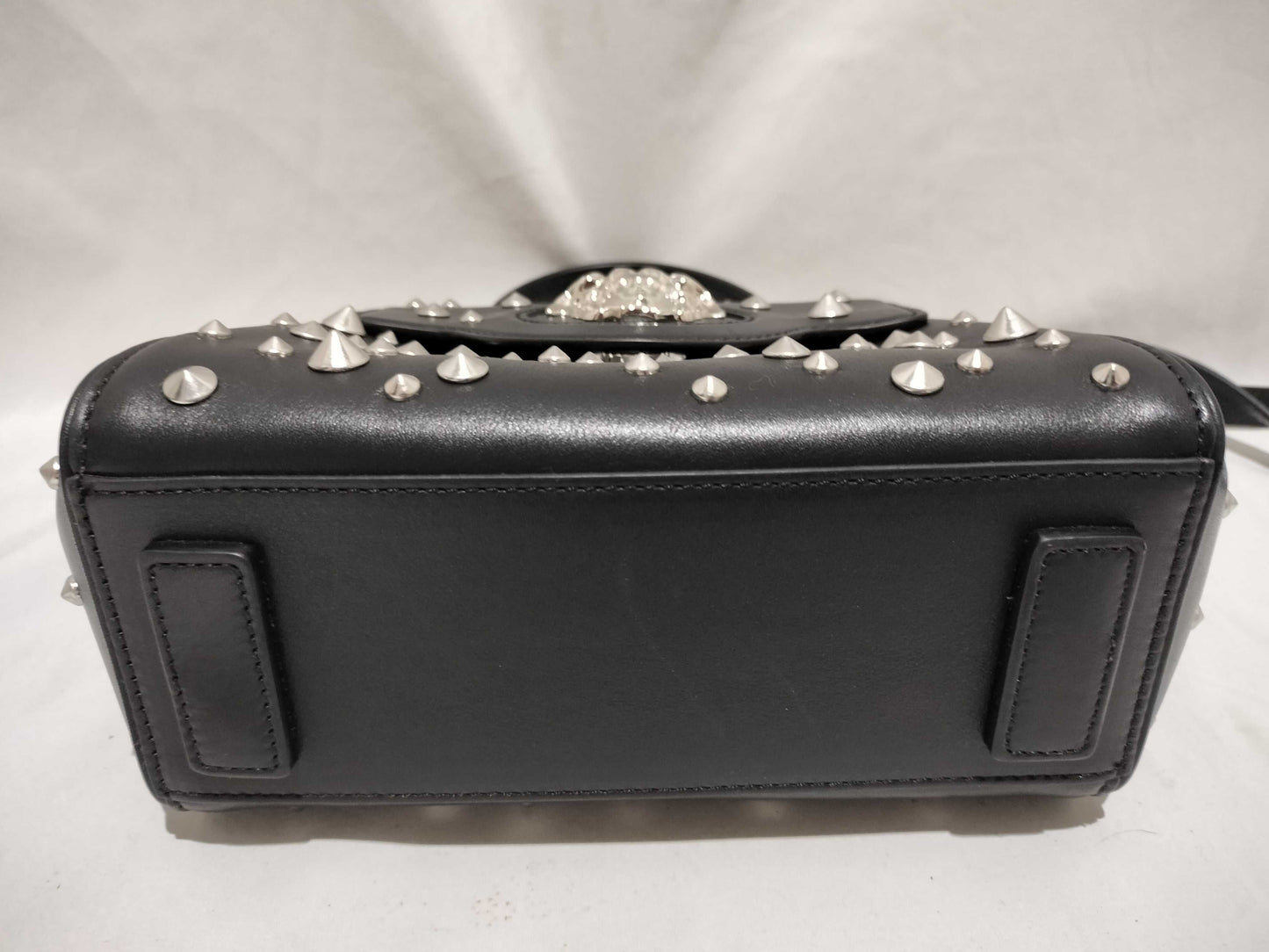 VERSACE Studded Medusa Shoulder Bag