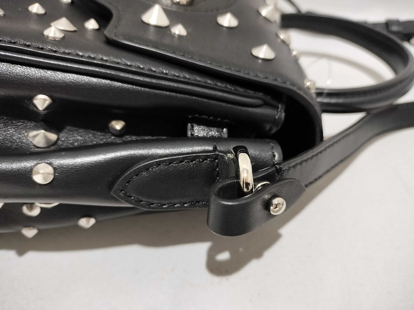 VERSACE Studded Medusa Shoulder Bag