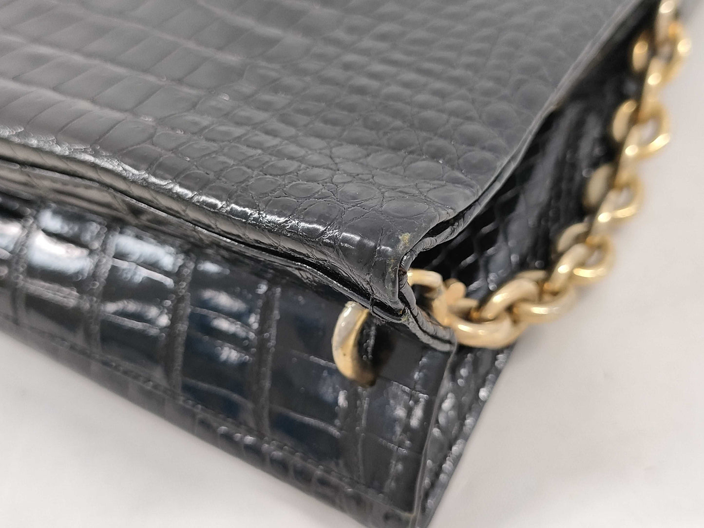 Dior Crocodile Handbag Handbag