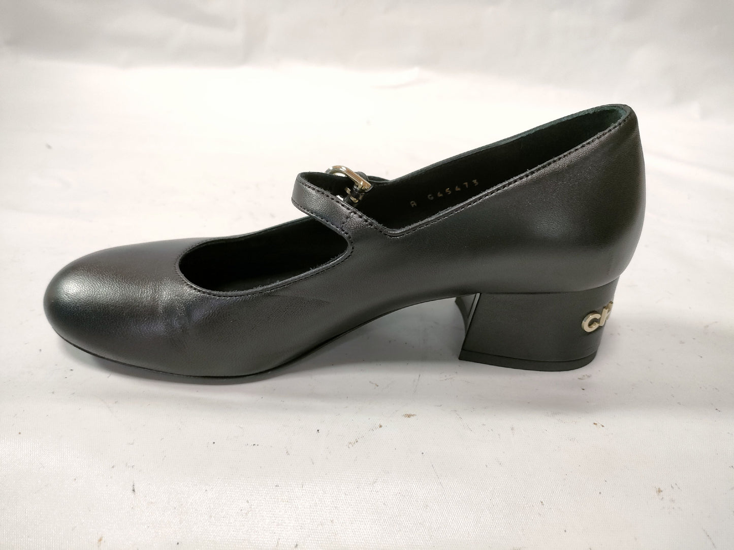 CHANEL Flat Shoes Patent Leather Pumps